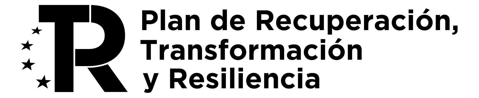 Logo de plan de Recuperación, Transformación y Resiliencia